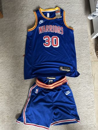 Stephen Curry Warriors Nike Jersey & Shorts Set - L 🔥🏀