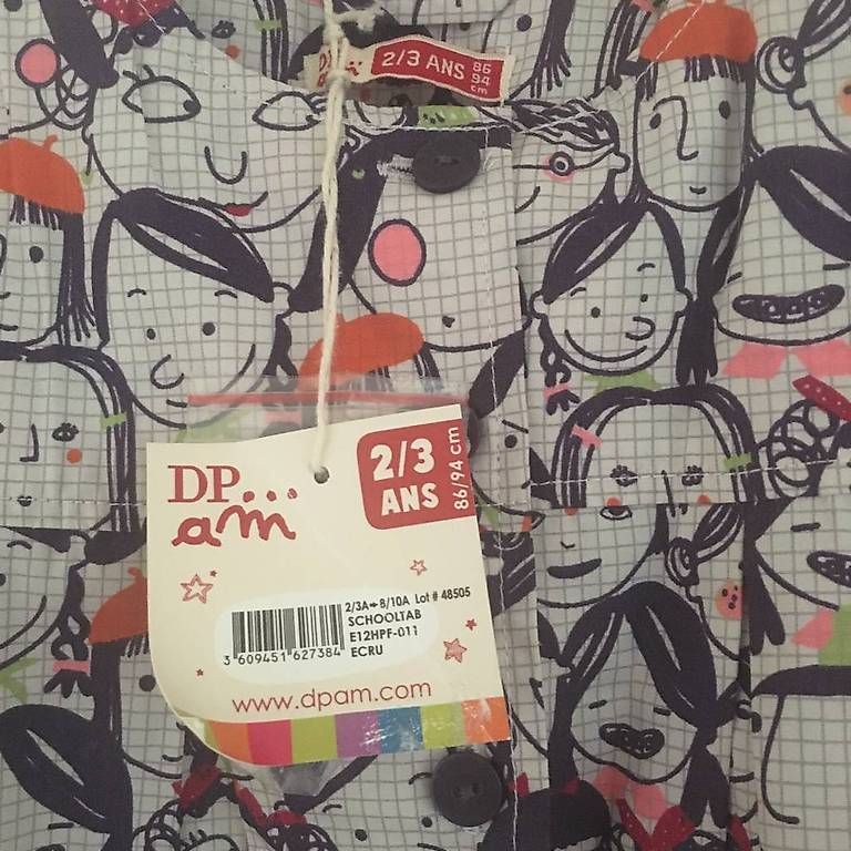 Sonstiges für Kind & Baby: Tablier DPAM 2/3 ans – Neu und originalverpackt aus Geneve von maremonte 1