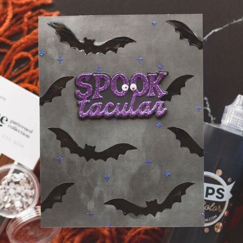 Sciablone: Scrapbook.com  Stanzschablone ** Spooktacular ** – Nuovo e nell'imballaggio originale da Rubigen venduto da rofi100 5