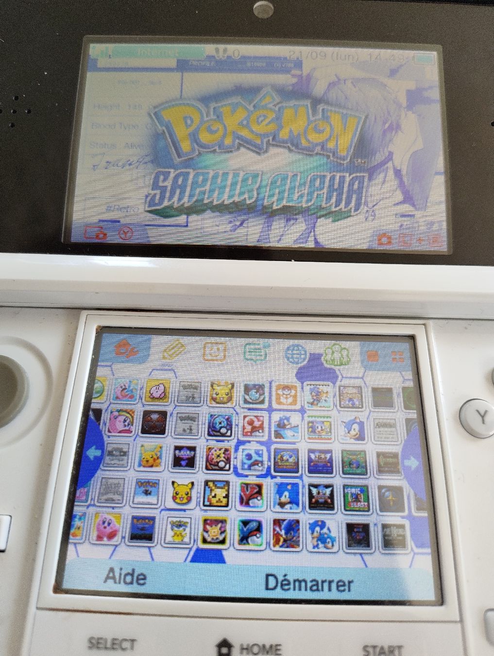 Nintendo Console: Console Nintendo 3DS blanc avec chargeur – Usato da Court venduto da Chronoss 7