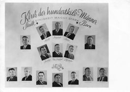 Bern (BE)Klub der Hundertkilo-Männer Einigkeit macht stark G