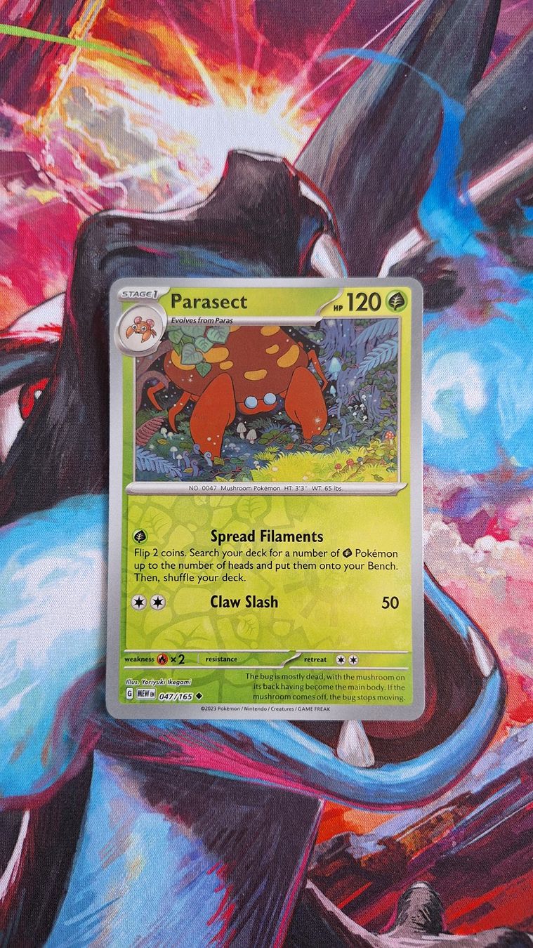 Pokémon Carte collezionabili: Parasect - Reverse Holo - Pokemon Mew 151 – Usato da Altstätten SG venduto da GGsGameshop