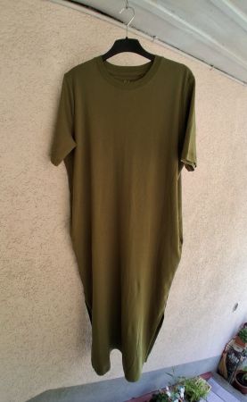 Tolles Kleid C&A Olivgrün Grösse L, neu