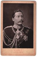 Fotografie Kaiser Wilhelm II. in Uniform