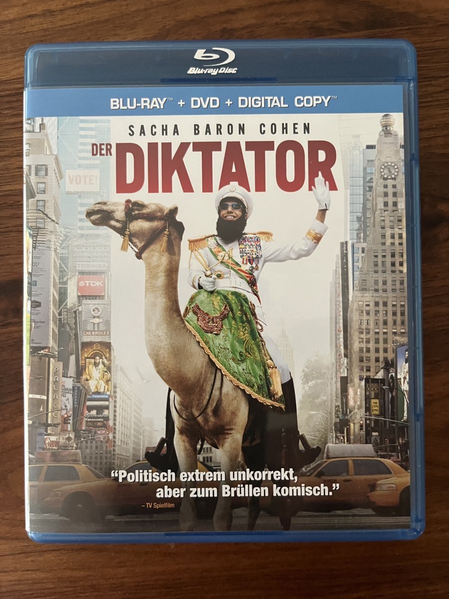 Alle DVDs: Der Diktator Blu-ray – Gebraucht aus Au ZH von Blur.ay