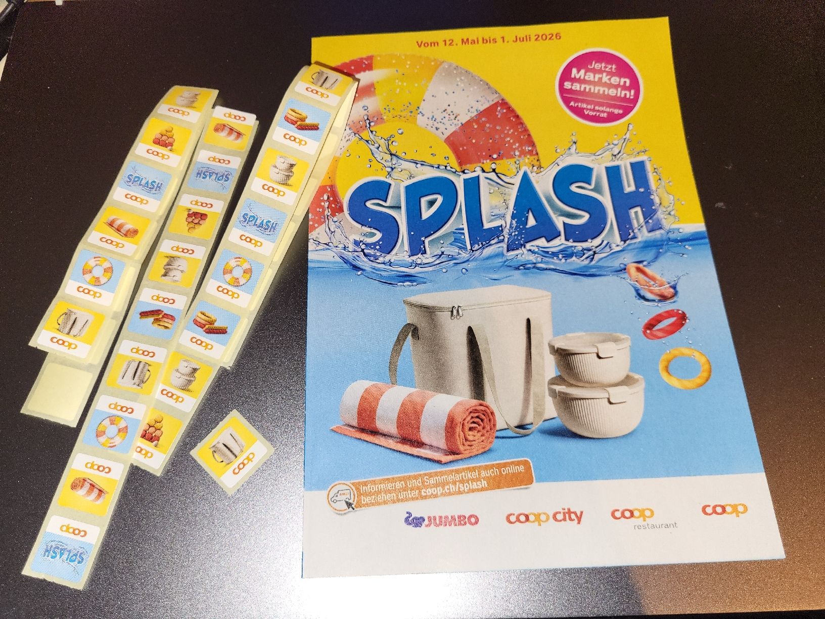 Coop Sammelmarken & -punkte: 29 Coop Summer Splash Märkli – Neu (gemäss Beschreibung) aus Felben-Wellhausen von Brummbaer90
