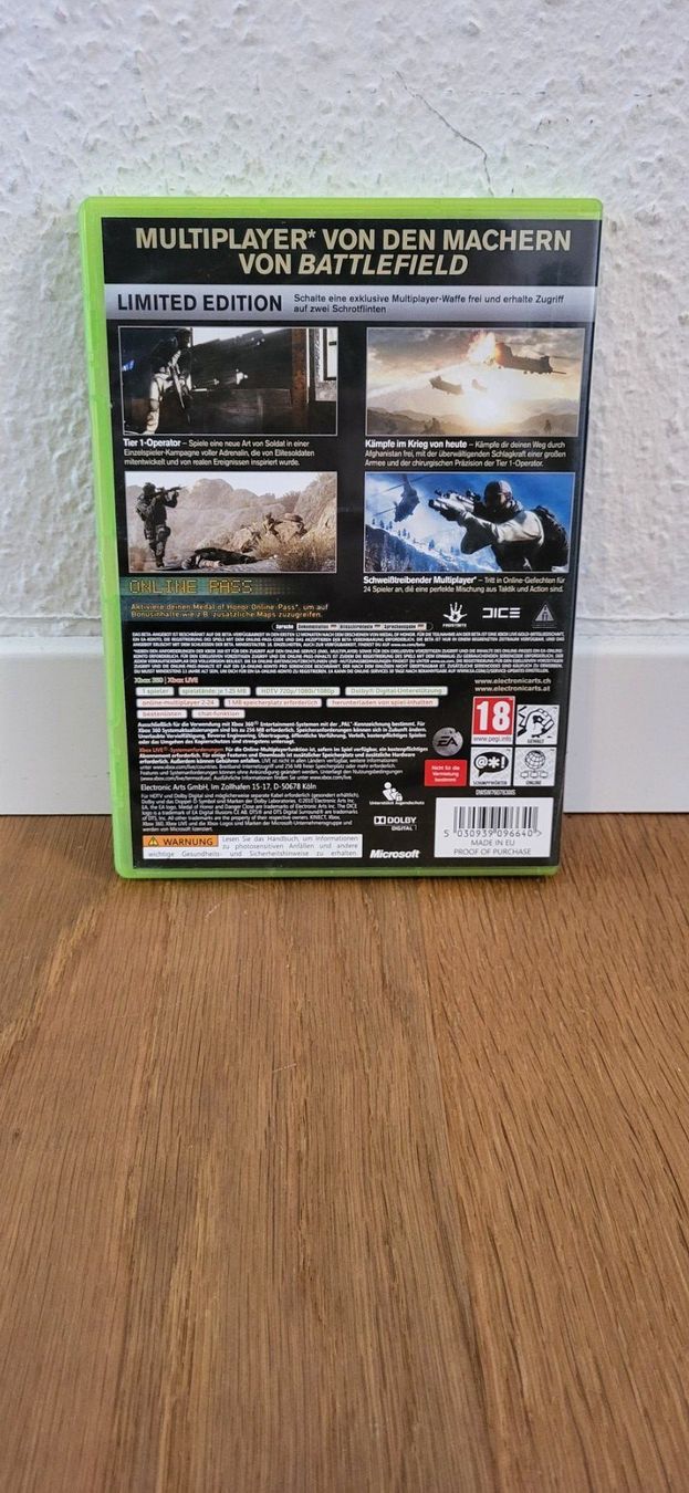 Microsoft Giochi: Xbox 360 - Medal of Honor – Usato da Münsingen venduto da DigitaleSpielecke 1