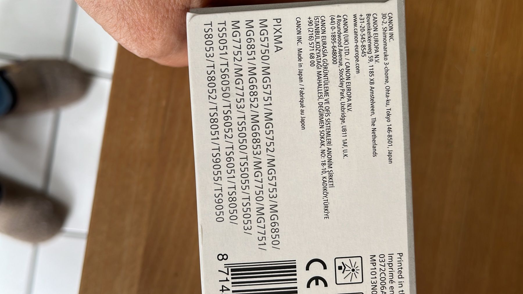 Canon Cartouches & Toner: Canon Pixma Druckerpatronen – Neuf avec emballage d'origine à Kaltbrunn par heb_6flz 1