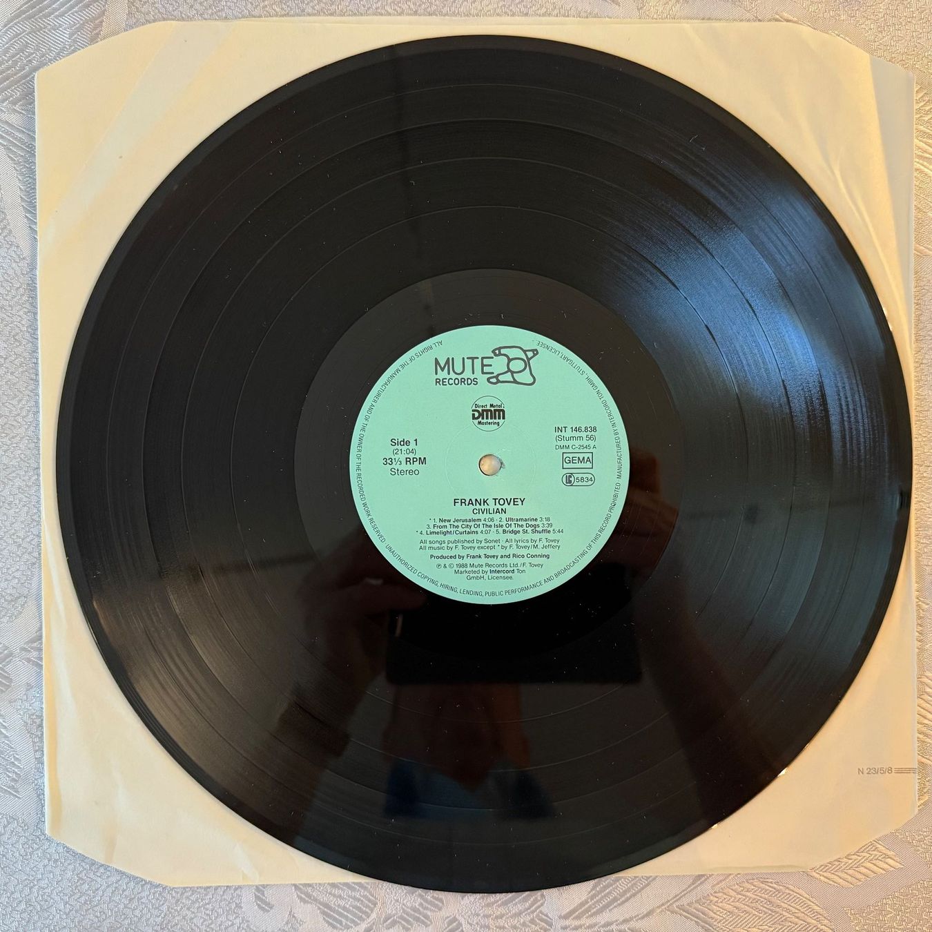 Dischi in vinile: FRANK TOVAY - CIVILIAN – Usato da Zürich venduto da fehlton 2