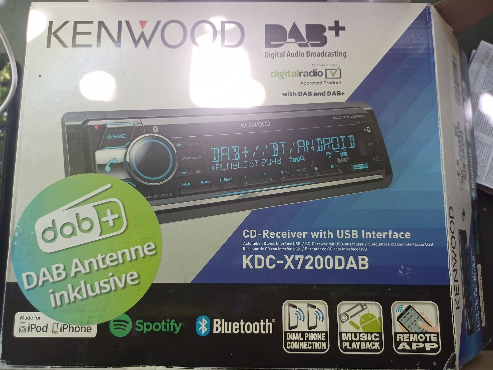 Lettore multimediale & Streamer: Auto Radio Kenwood  – Nuovo e nell'imballaggio originale da Winterthur venduto da mal_k2wv 2
