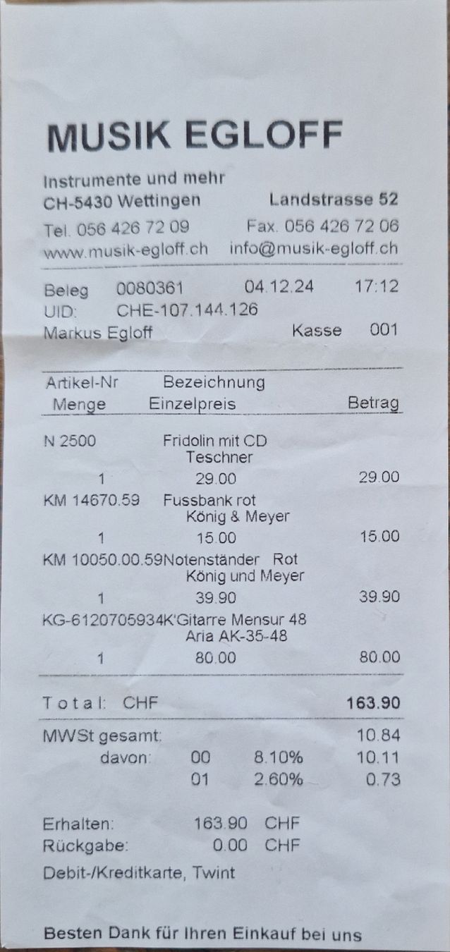 Bücher: Fridolin Gitarrenschule Band – Gebraucht aus Wettingen von SC_8777 3