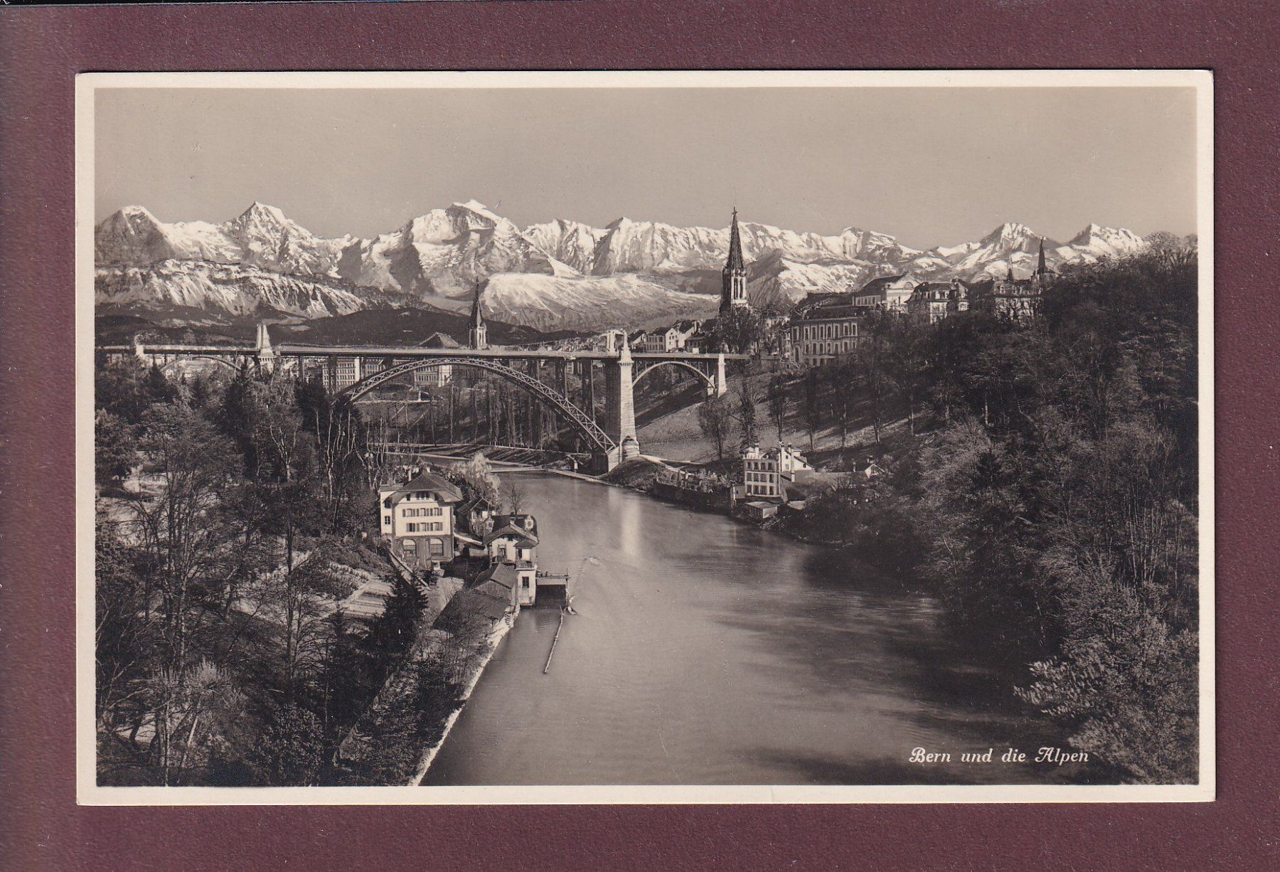 Cartes postales: BERN und die Alpen – D'occasion à Pully par nicecards