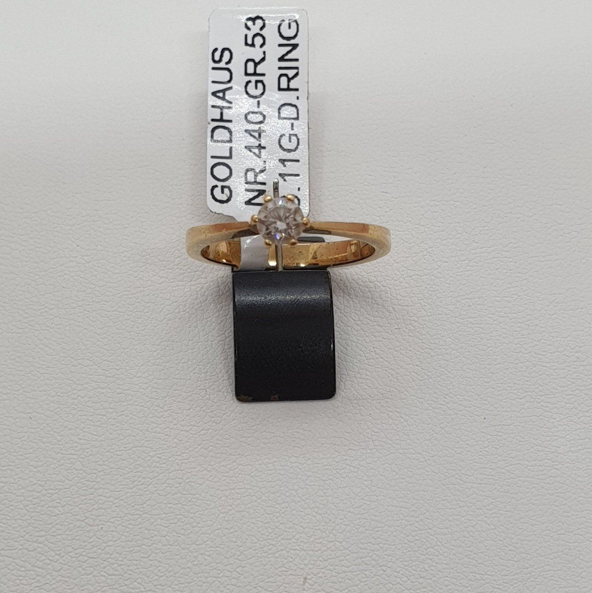 Anelli: Echt 18K Gold - Diamant Ring – Usato da Luzern venduto da Luzern-Goldhaus