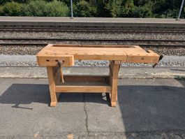 Massivholz-Werkbank - 2 Spanner - Ref. 07/28