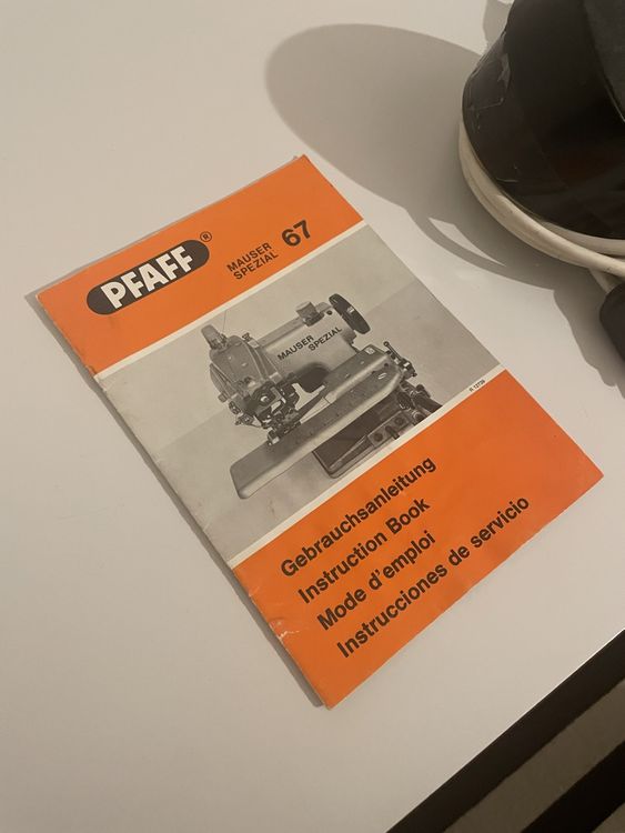 Machine ourleuse à point invisible PFAFF Mauser Spezial 67 (Gebraucht ...