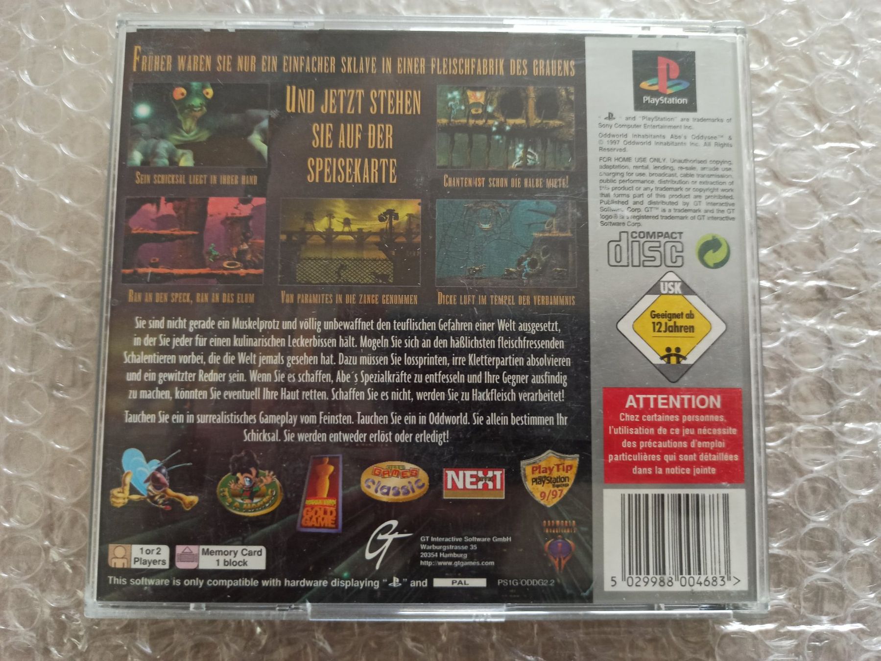 Giochi: Oddworld Abe's Oddysee PS1 – Usato da Oberweningen venduto da mar_87mx 1