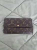 Louis Vuitton Portemonnaie Monogram Canvas braun