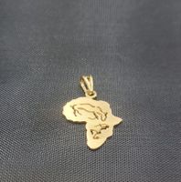Gold 585 Africa Anhänger