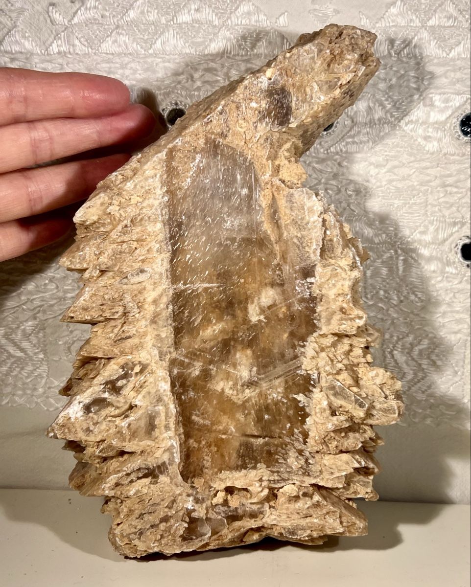 Minerali & Pietre curative: Grand Spécimen de Gypse Fer de Lance Collection Curiosité – Usato da Genève venduto da DELIRBEADS 9