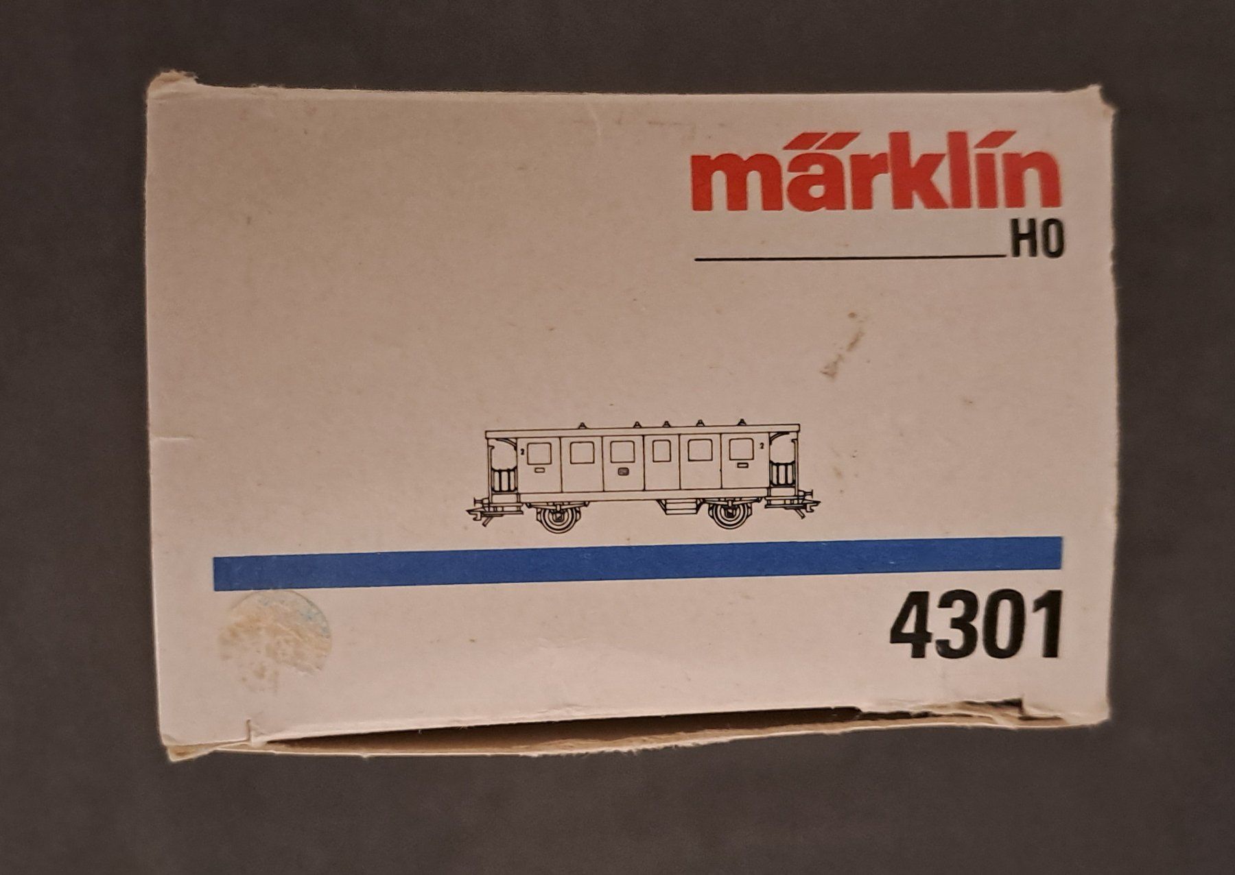 Märklin Modellini di ferrovie: Märklin 4301 Nebenbahnwagen – Usato da Brittnau venduto da Scervo 6