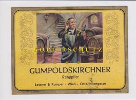 Etikette für Wein - Gumpoldskirchner Rotgipfler /bd