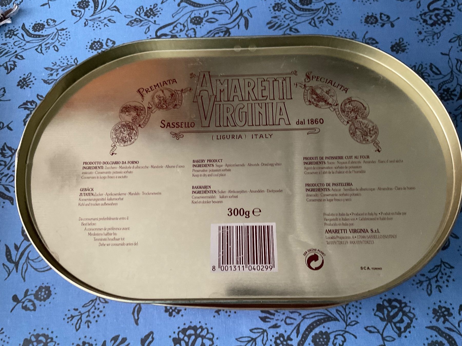 Dosen: Italienische Blechdose Amaretti – Gebraucht aus Herisau von eri_2tb5 2