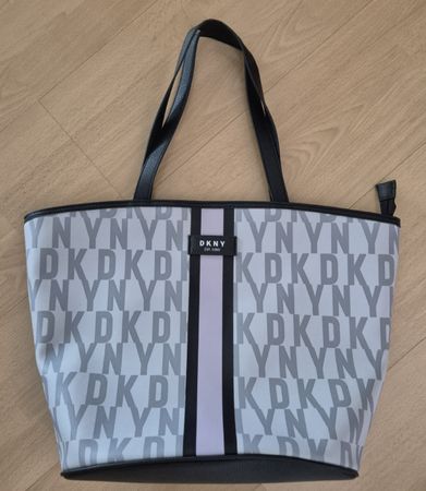 Neue DKNY Tasche, Tote Bag, Grau/Mauve