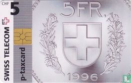 Taxcard Swiss Telecom 5 Franken