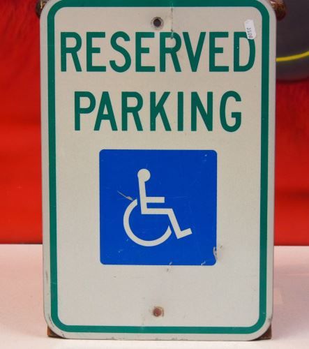 Insegne: Reserved Parking Blechschild – Usato da Schalunen venduto da schwabspielautomaten