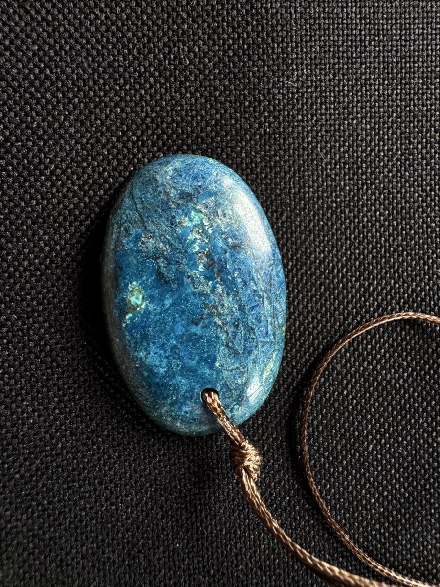 Minerali & Pietre curative: Chrysokollanhänger 82.15ct – Nuovo e nell'imballaggio originale da Wängi venduto da Horus_Stone 1
