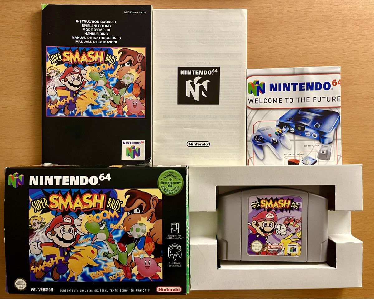 Nintendo Spiele: Super Smash Bros 64 – Gebraucht aus Lausanne von  3
