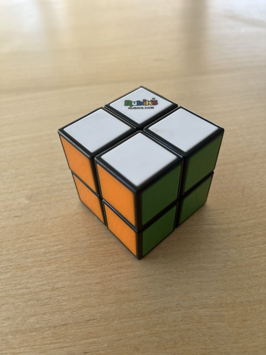 Rubik's Spiele: Original Rubik's Cube 2x2x2 – Neu (gemäss Beschreibung) aus Mogelsberg von
