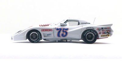 Miniature Chevrolet Corvette Greenwood – Bizarre – 1/43 – Spirit Of Sebring Daytona 1976
