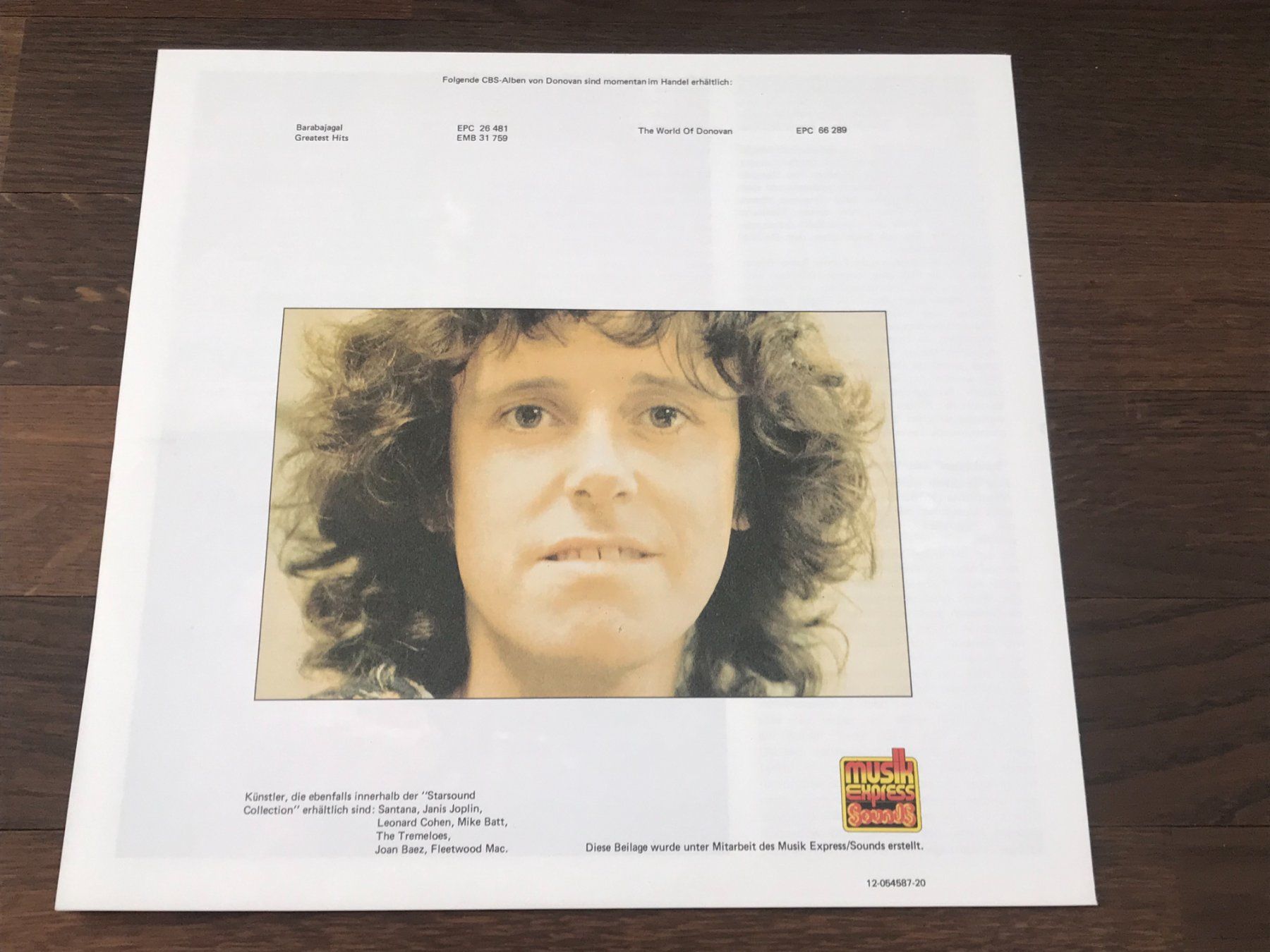 Dischi in vinile: DONOVAN - Starsound Collection - Halfspeed Mastered – Nuovo e nell'imballaggio originale da Buchs AG venduto da Archie 4