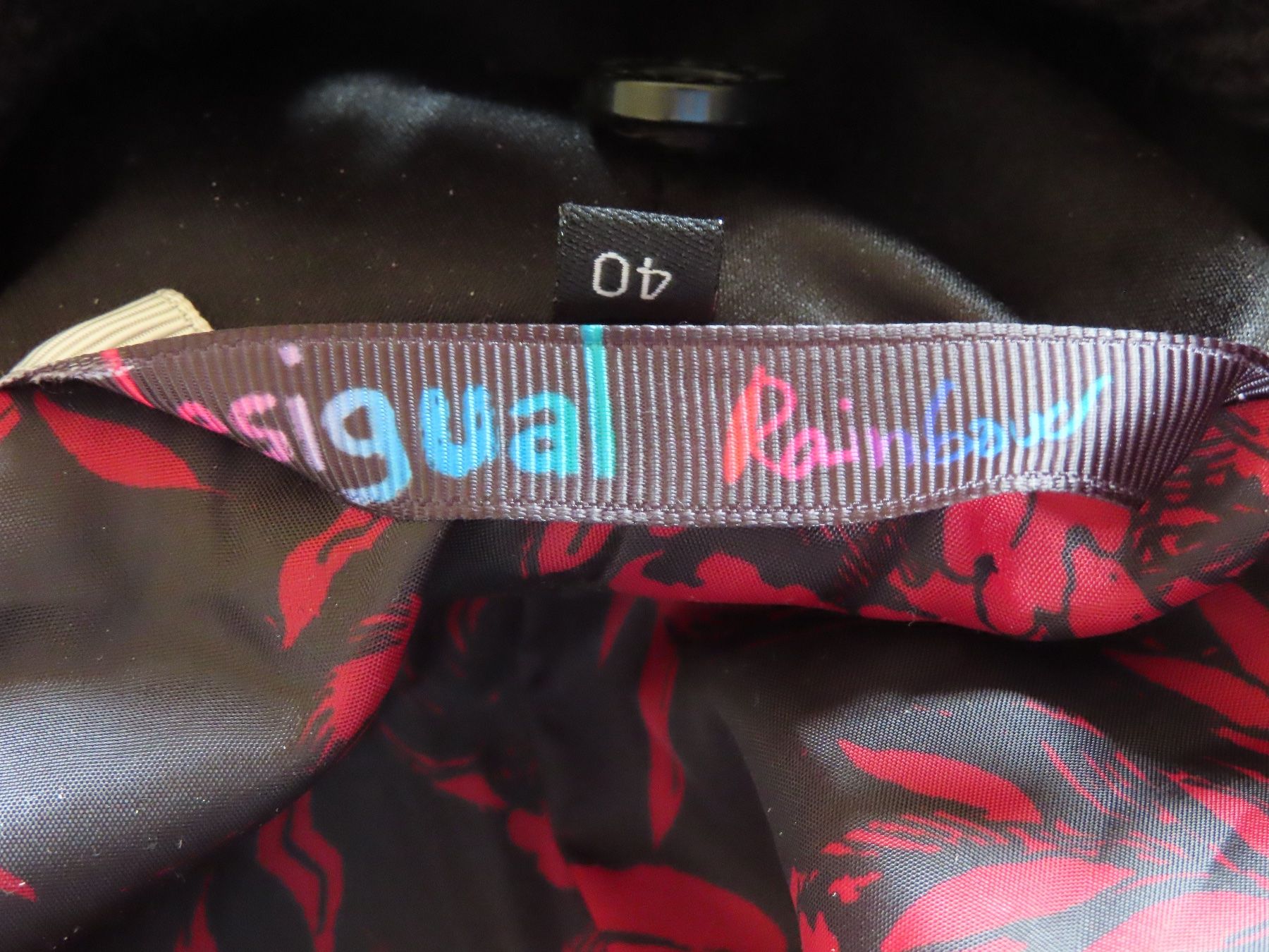 Desigual Mäntel: super Mantel DESIGUAL Gr.40 Rainbow collection +++top +++ – Gebraucht aus Wallenried von Asyano 8