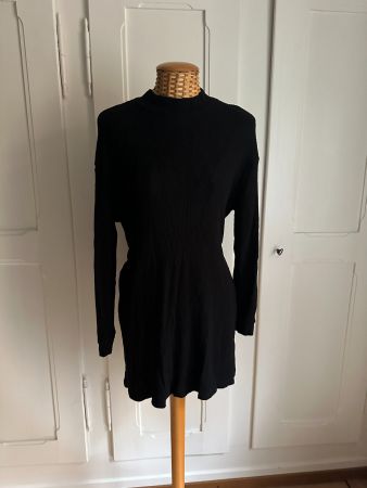 TOPSHOP - Kleid schwarz gestreift 36