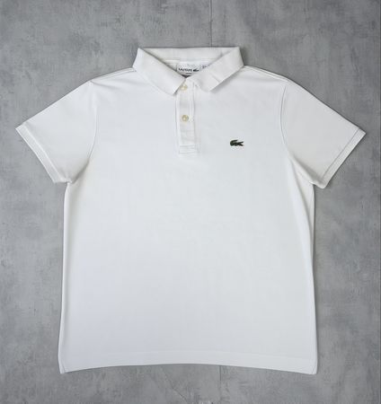 Polo Lacoste Blanc - Taille 3 (S) Slim Fit Devanlay #6