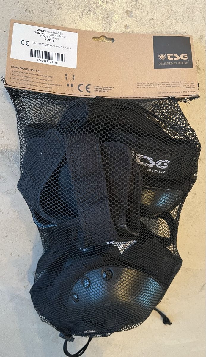 Protezioni & Imbottiture: TSG Schoner Set, Basic, Schwarz, Grösse S, Top Zustand! – Usato da Sins venduto da tomatamani 1