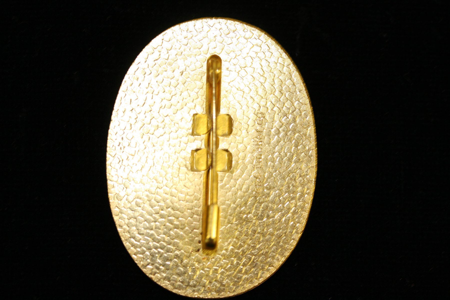 Basler Plaketten & Abzeichen: Baslerfasnacht 1989 Gold – Gebraucht aus Allschwil von Schluurbi605 1