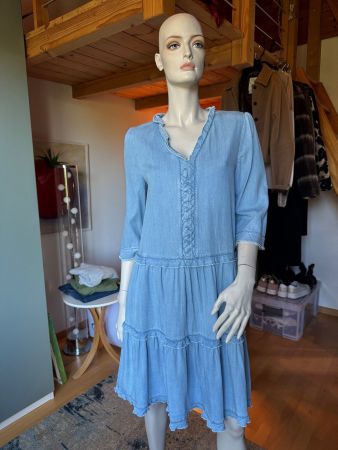 Marccain Jeans Kleid Sommerkleid Gr. 36 Top Zustand!