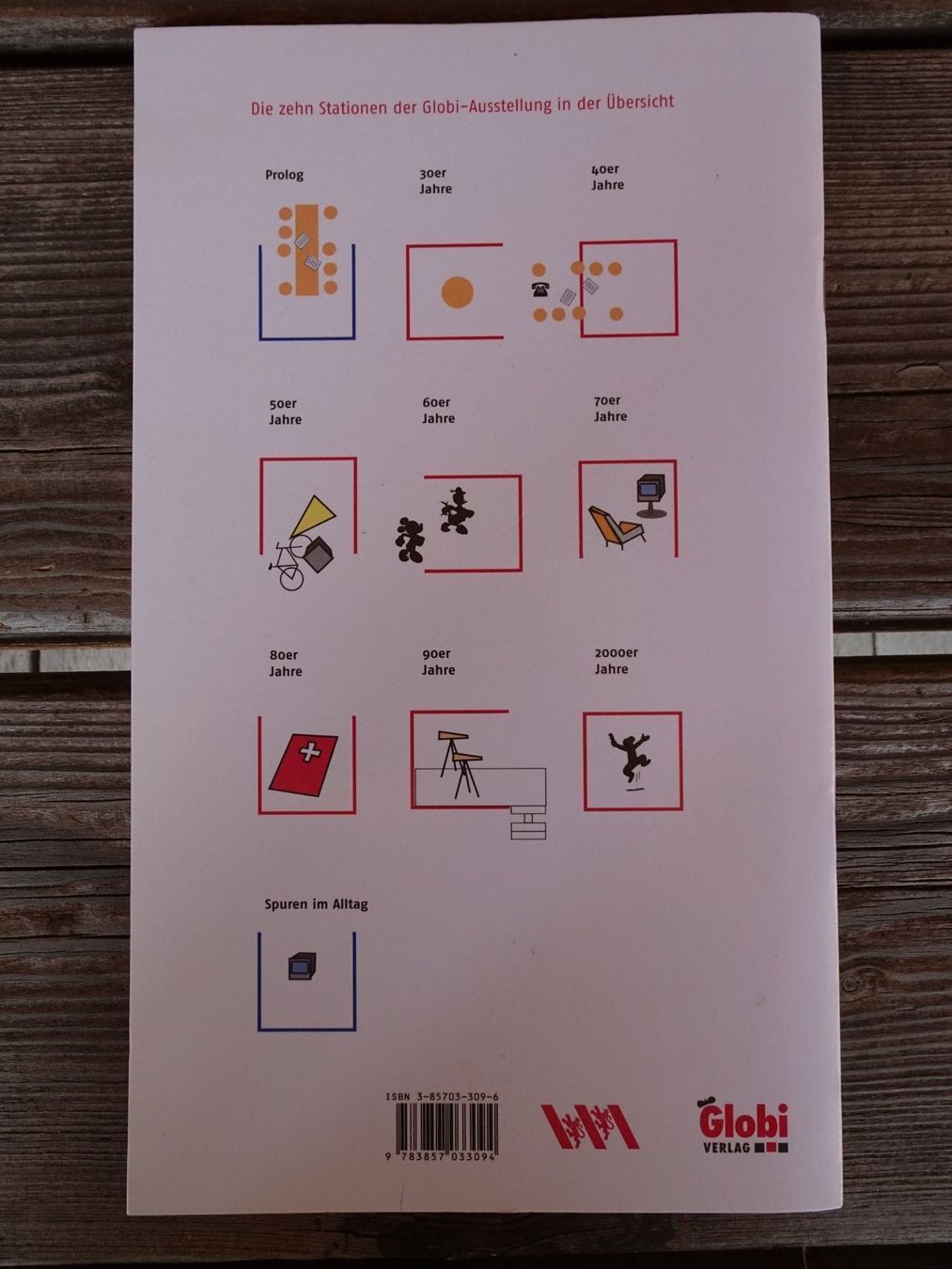 Comics: Globi Das Begleitheft zur Ausstellung 2003 - unbemalt - G8 – Gebraucht aus Küssnacht am Rigi von Bookslove 1