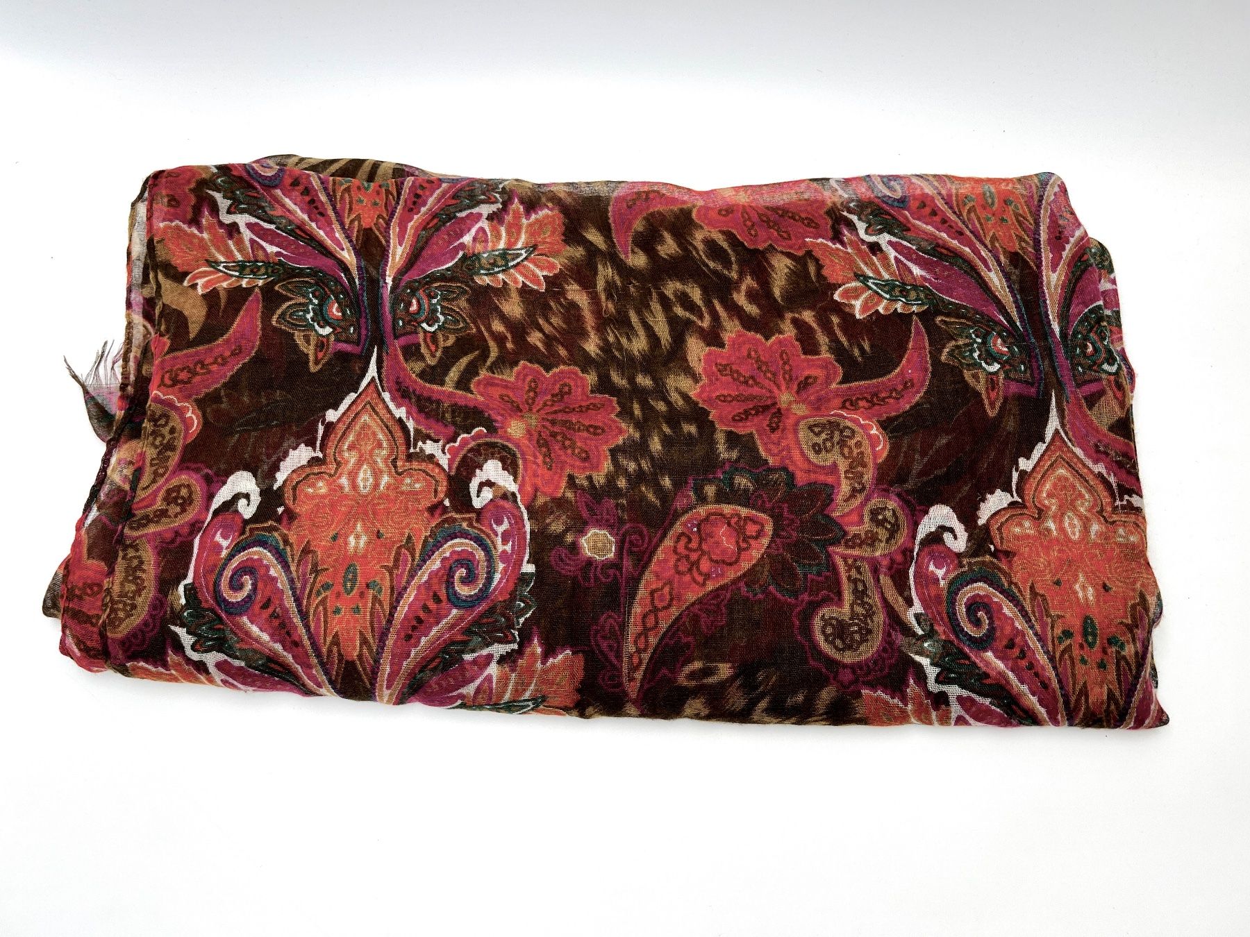 Foulard & Sciarpe: Damen Schal mit Blumenmuster gebraucht – Usato da Häusernmoos venduto da adlerfedern 1