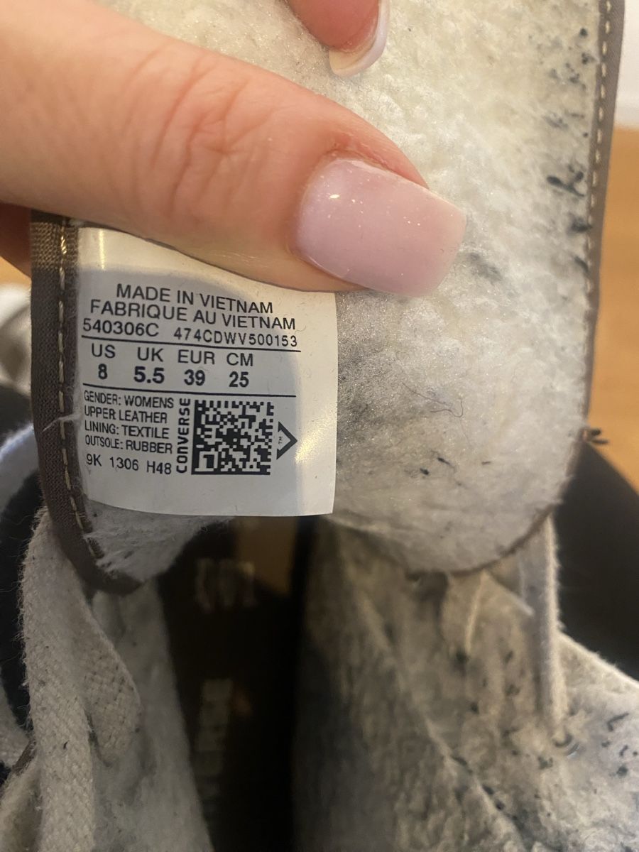 Converse Scarpe da uomo: Warme Converse All Star Winter Boots, Gr. 39 – Usato da Birmenstorf AG venduto da Midget0 5