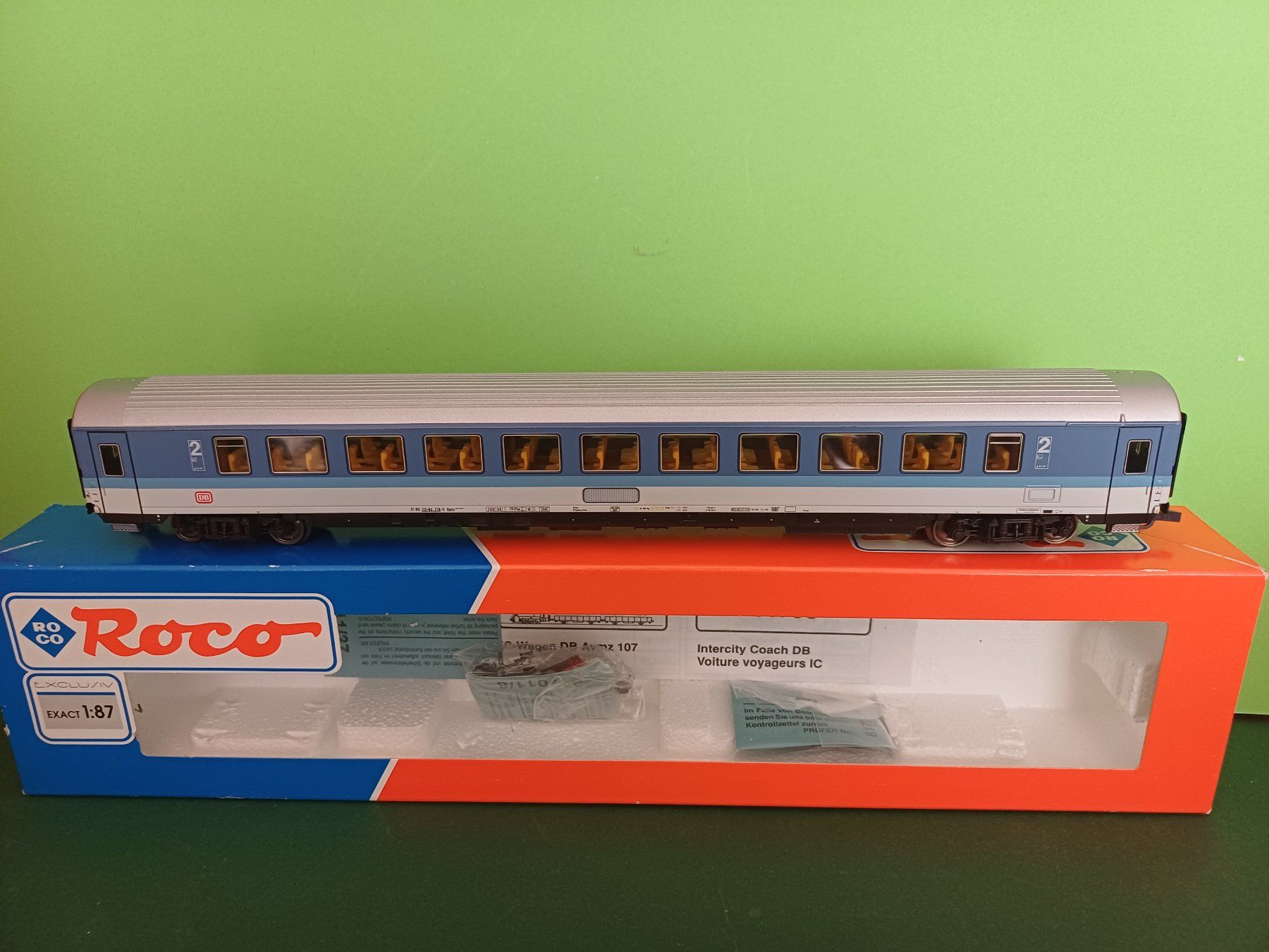 Roco Modellini di ferrovie: Roco 2. Klassewagen Interregio der DB – Usato da Bassersdorf venduto da darki77