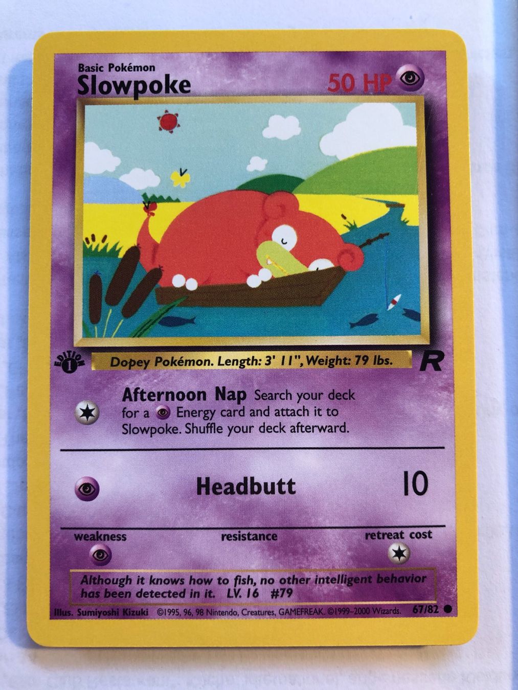Cartes à collectionner: Slowpoke 1st Team Rocket - NM - ab 1.- – D'occasion à Giubiasco par dan_pr8b