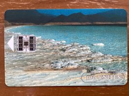 Telefonkarte Djibouti. Salzsee