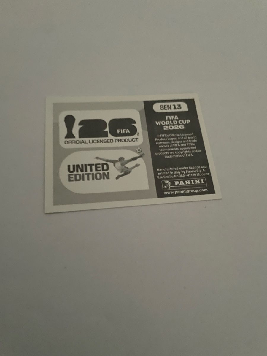 Panini Carte collezionabili: FIFA WM 2026 WE ARE Senegal SEN 13 – Nuovo (secondo la descrizione) da Winterthur venduto da Cobraforce 1
