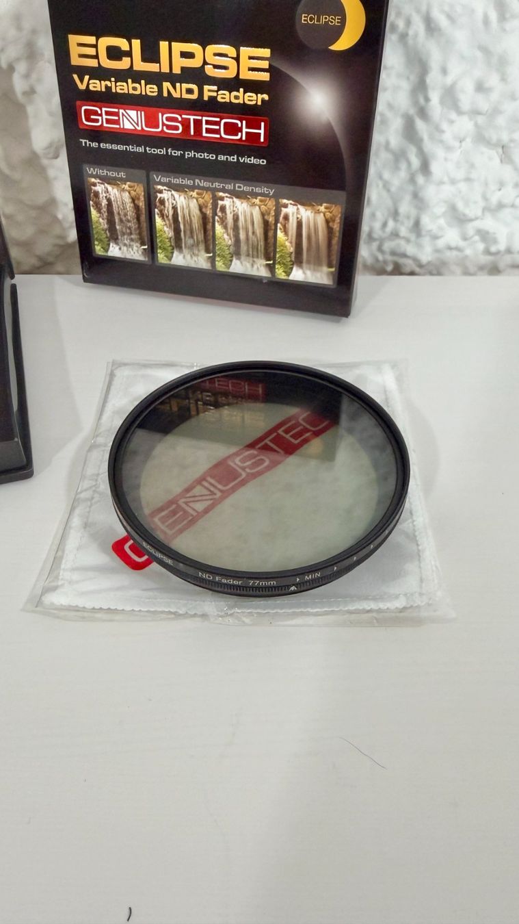 Filtri: Fotofilter: GenusTech Eclipse Variable ND Fader 72–77mm – Usato da Auenstein venduto da EW89 4