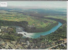 Flugaufnahme Neuhausen am Rheinfall