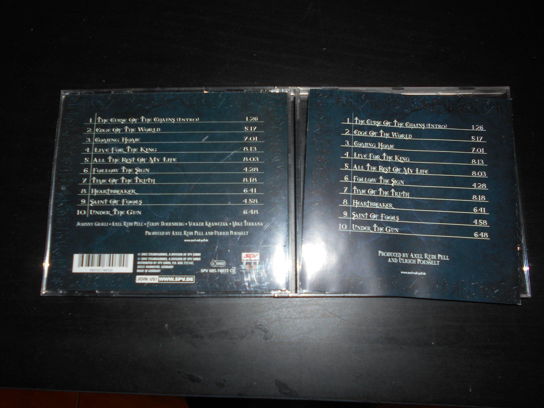 CD: Axel Rudi Pell – Shadow Zone / 2002 – Usato da Aarberg venduto da witchhunter01 1